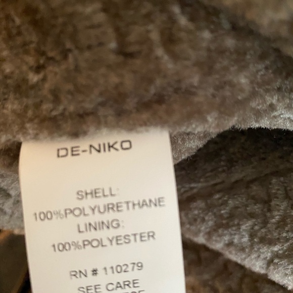 Vegan leather men’s jacket 2XL- fits like XL - Picture 4 of 8